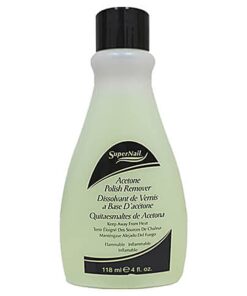 SUPER NAIL ACETONE POLISH REMOVER 4oz