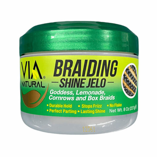 VIA Natural BRAIDING SHINE JELO 8oz