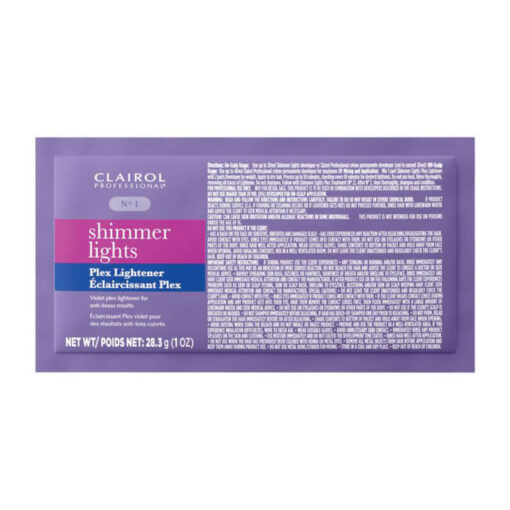 Clairol SHIMMER LIGHTS PLEX LIGHTENER 1oz/PACKETTES