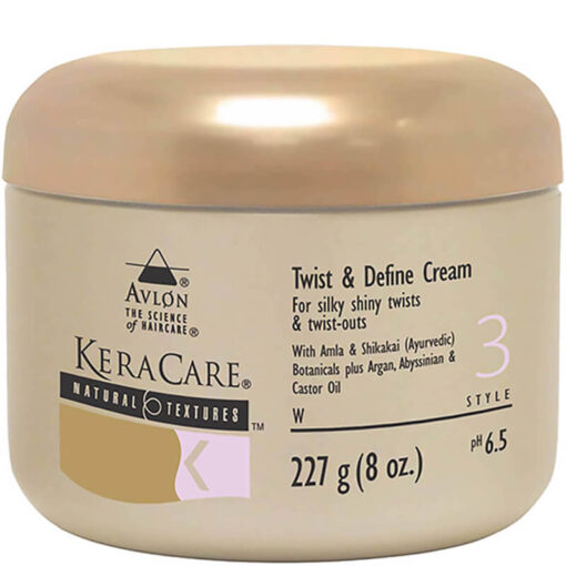 KERACARE NAT TEXTURE TWIST & DEFINE CRM 8oz