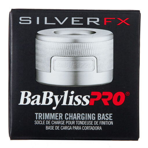 BAB PRO TRIMMER METAL CHARGING BASE (SILVER)