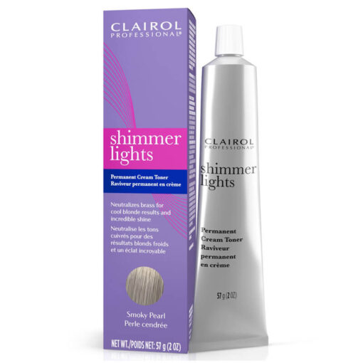 clairol SHIMMER LIGHTS TONER SMOKY PEARL 2oz