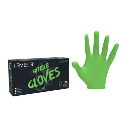 LEVEL3 GLOVES LIME MEDIUM