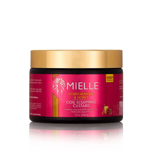 MIELLE POMEGRANATE AND HONEY COIL CUSTARD 12oz