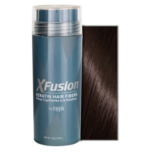 XFUSION HAIR FIBERS [DARK BROWN] 28g